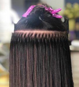 Keratin Bonded Hair Extensions